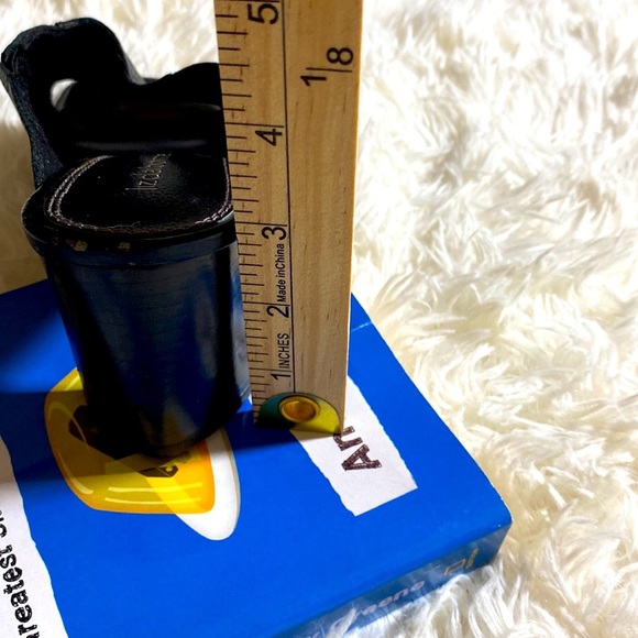 LIZ CLAIBORNE 3” HEELS LEATHER SLIP ON SANDALS KRIS STYLE Size 7 1/2 EUC mules - Picture 8 of 8